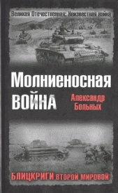 Молниеносная война. Блицкриги Второй мировой - автор Больных Александр Геннадьевич 