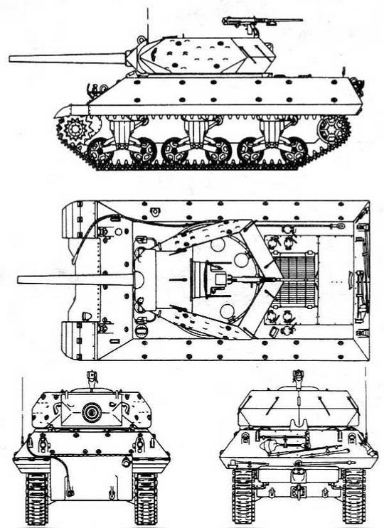 Бронетанковая техника США 1939 - 1945 - img_36.jpg
