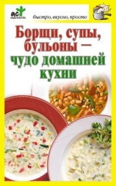 Борщи, супы, бульоны – чудо домашней кухни - автор Костина Дарья 