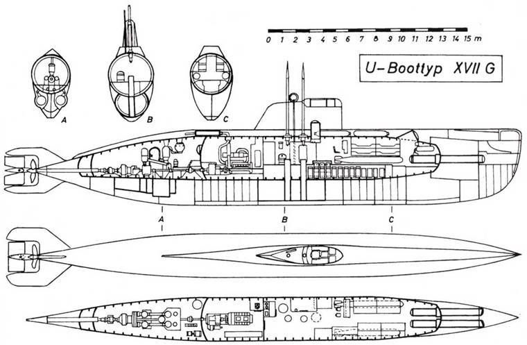 Германские субмарины Тип XVII Крупным планом - pic_47.jpg