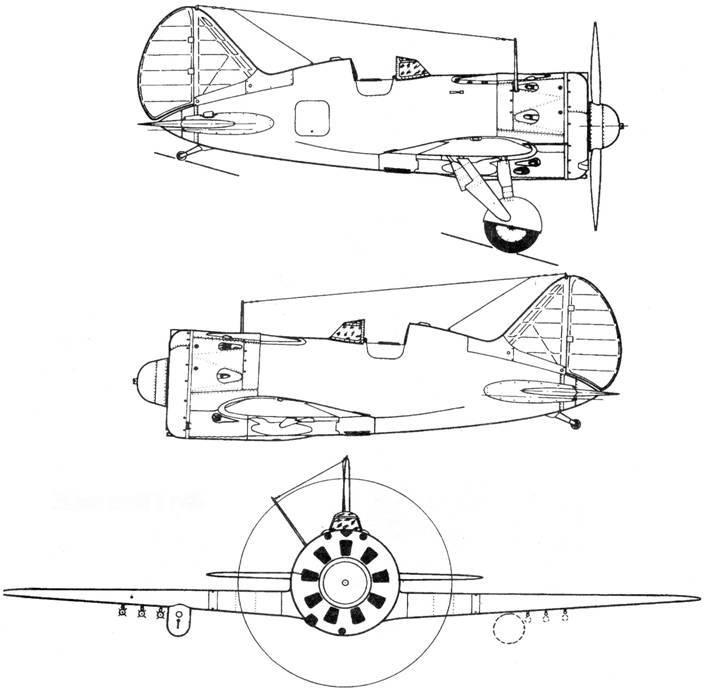 И-16 боевой «Ишак» сталинских соколов Часть 2 - pic_89.jpg