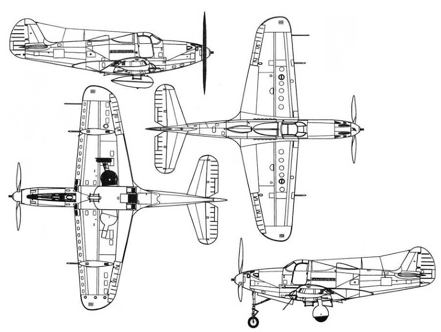 Р-39 Airacobra. Модификации и детали конструкции - pic_78.jpg