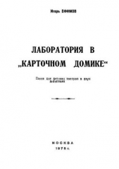 Лаборатория в «Карточном домике» - автор Ефимов Игорь Маркович 