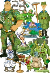 Дембельский альбом (2008-2009) (СИ) - автор Вологодский Сергей Николаевич 