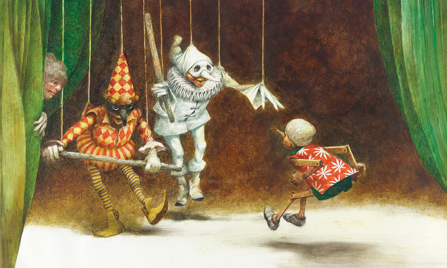 Приключения Пиноккио (Илл. В. Алфеевского) - i_025.jpg