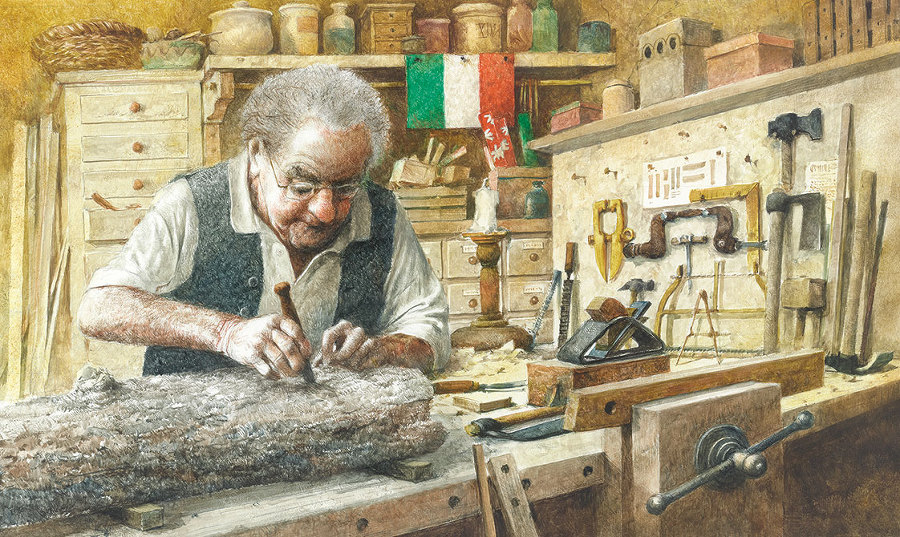 Приключения Пиноккио (Худ. Роберт Ингпен) - i_003.jpg