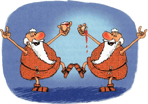 Неандертальский мальчик и Кроманьонцы Веселые медведи - i_035.png