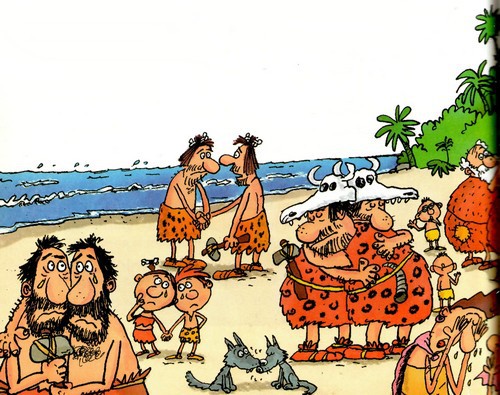 Неандертальский мальчик и Кроманьонцы Веселые медведи - i_071.jpg