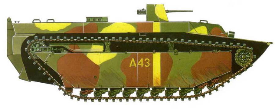 Американские «аллигаторы». Гусеничные десантные машины LVT - _75.jpg