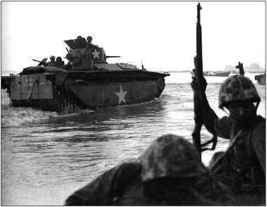 Десантные амфибии Второй Мировой<br />«Аллигаторы» США — плавающие танки и бронетранспортеры - i_185.jpg