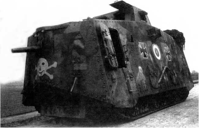 Первые германские танки. 