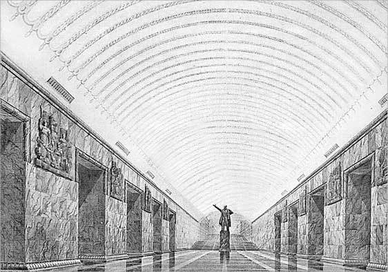 Метрополитен Петербурга. Легенды метро, проекты, архитекторы, художники и скульпторы, станции, наземные вестибюли - i_016.jpg
