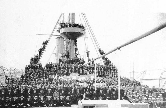 Броненосцы типов “Центурион”, “Ринаун” и “Трайомф”. 1890-1920 гг. - pic_94.jpg