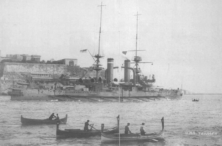 Броненосцы типов “Центурион”, “Ринаун” и “Трайомф”. 1890-1920 гг. - pic_110.jpg