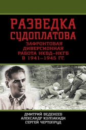 Разведка Судоплатова. Зафронтовая диверсионная работа НКВД-НКГБ в 1941-1945 гг. - автор Колпакиди Александр Иванович 