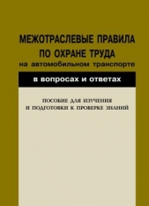 Межотраслевые правила по охране труда на автомобильном транспорте в вопросах и ответах. Пособие для  - автор Красник Валентин Викторович 