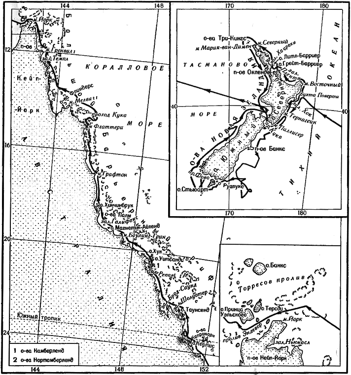 Очерки по истории географических открытий. Географические открытия и исследования нового времени (середина XVII-XVIII в.). Том 3 - i_102.png