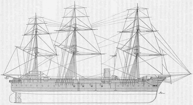 Линкоры Британской империи. Часть 1. Пар, парус и броня - pic_73.jpg