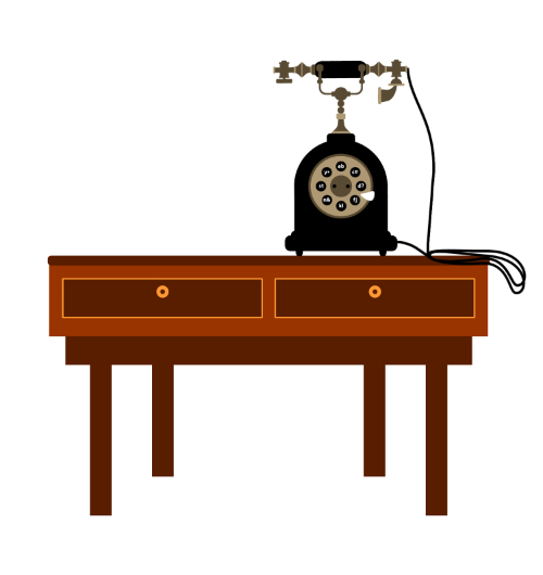 К вашим услугам, мадам! - telephone.png