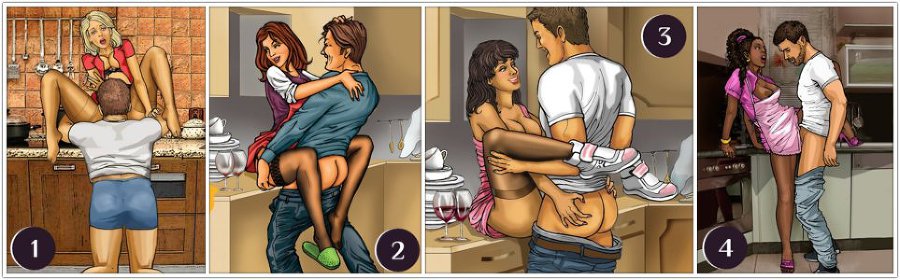 Домашние секреты. 40 вариантов любви на кухне, в ванной или прихожей. Секс-каталог для неугомонных парочек - i_009.jpg