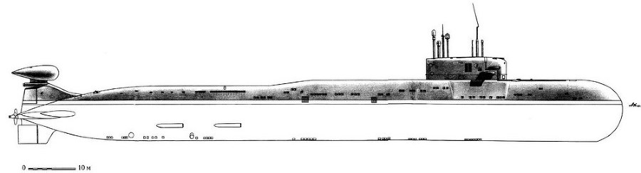 Корабли ВМФ СССР. Том 1. Подводные лодки. Часть 2. Многоцелевые подводные лодки. Подводные лодки специального назначения - pic_127.jpg