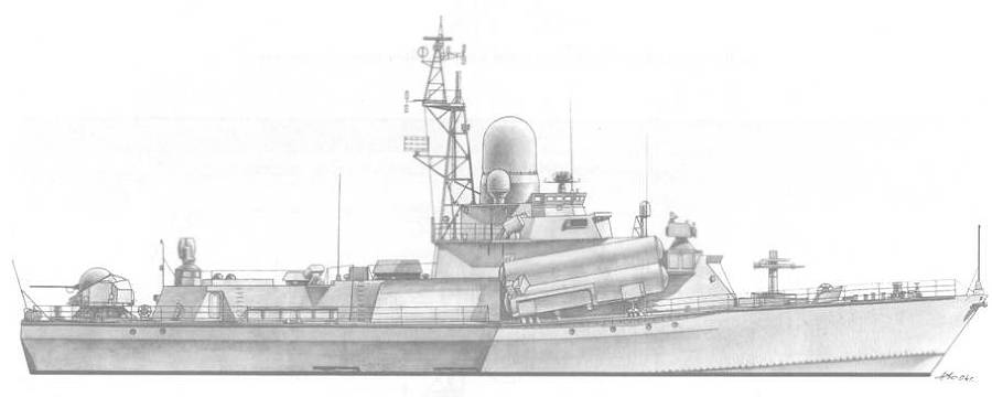 Корабли ВМФ СССР. Том 2. Ударные корабли. Часть 2. Малые ракетные корабли и катера - pic_5.jpg