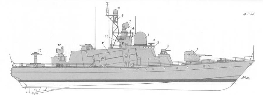 Корабли ВМФ СССР. Том 2. Ударные корабли. Часть 2. Малые ракетные корабли и катера - pic_31.jpg