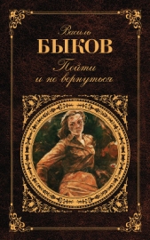 Пойти и не вернуться - автор Быков Василь Владимирович 