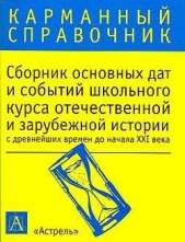  Волкова К. В. - Сборник основных дат и событий школьного курса отечественной и зарубежной истории с древнейших време