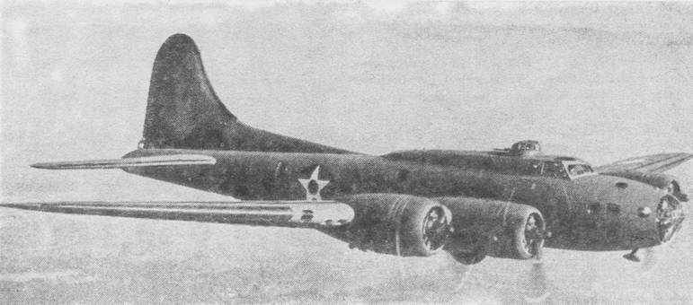 Бомбардировщик Боинг В-17 
