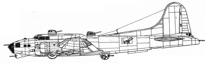Бомбардировщик Боинг В-17 