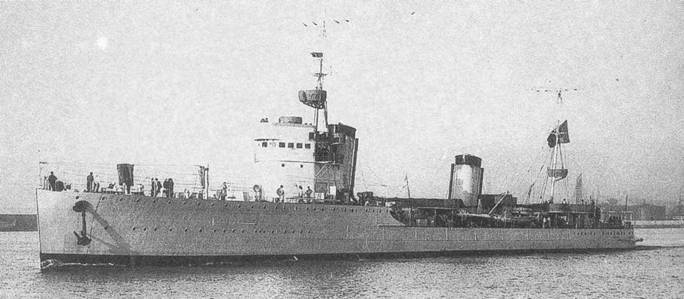 Эскадренные миноносцы типа 