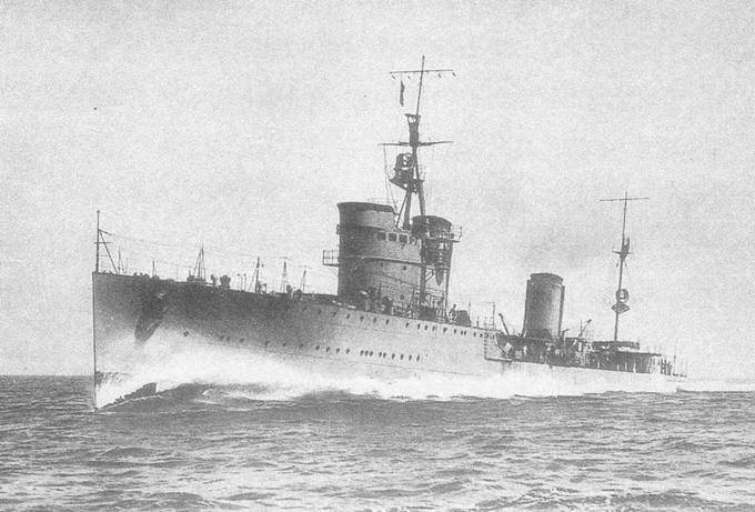 Эскадренные миноносцы типа 