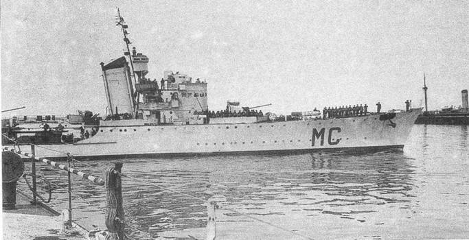 Эскадренные миноносцы типа 