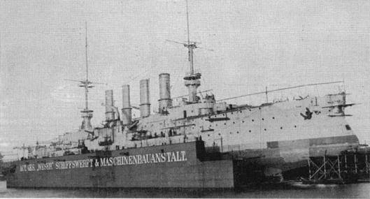 Броненосные крейсера “Шарнхорст”, “Гнейзенау” и “Блюхер” (1905-1914) - pic_76.jpg