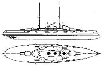 Линейные корабли Германии. Часть I. «Нассау» «Вестфален» «Рейнланд» «Позен» - pic_4.jpg