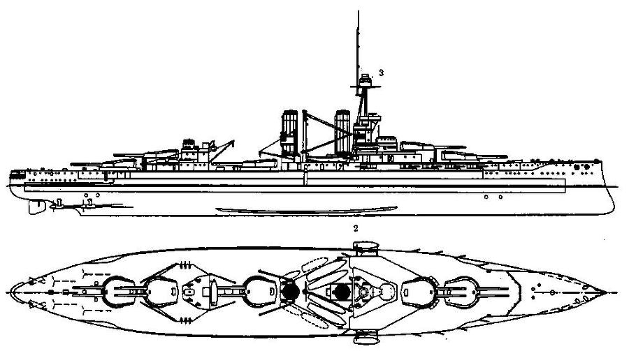 Линейные корабли типа “Орион”. 1908-1930 гг. - img_90.jpg