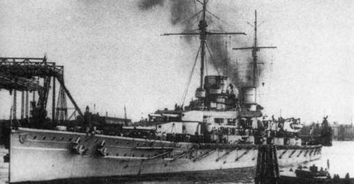 Гибель крейсера 