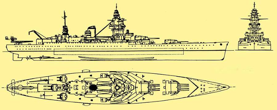 Линейные корабли ’’Дюнкерк” и ’’Страсбург” - pic_25.jpg