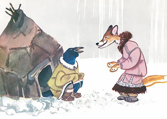 Птичка-пуночка. Чукотские и эскимосские народные сказки - i_011.jpg