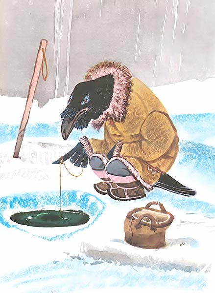 Птичка-пуночка. Чукотские и эскимосские народные сказки - i_014.jpg