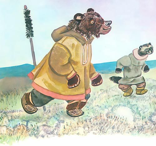 Птичка-пуночка. Чукотские и эскимосские народные сказки - i_018.jpg