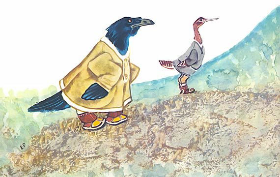 Птичка-пуночка. Чукотские и эскимосские народные сказки - i_021.jpg