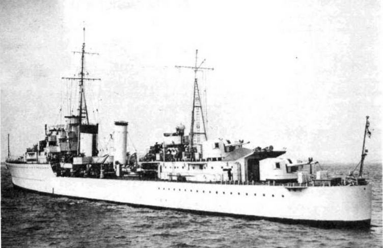 Эскадренные миноносцы Англии во второй мировой войне. Часть I (1925 -1945 гг.) - img_82.jpg