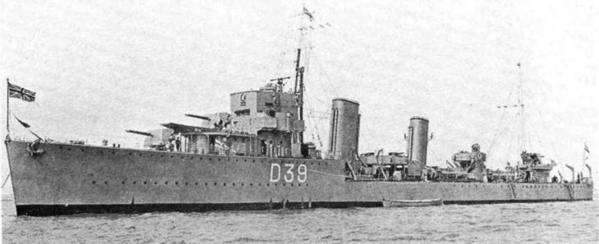 Эскадренные миноносцы Англии во второй мировой войне. Часть I (1925 -1945 гг.) - img_86.jpg