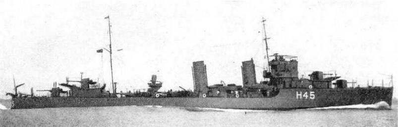 Эскадренные миноносцы Англии во второй мировой войне. Часть I (1925 -1945 гг.) - img_90.jpg