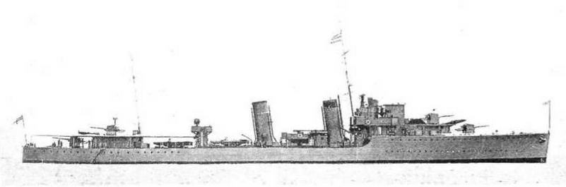 Эскадренные миноносцы Англии во второй мировой войне. Часть I (1925 -1945 гг.) - img_105.jpg