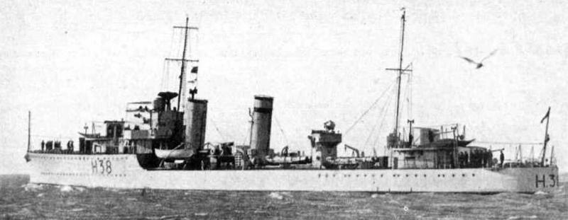 Эскадренные миноносцы Англии во второй мировой войне. Часть I (1925 -1945 гг.) - img_107.jpg