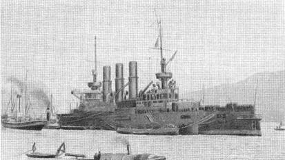 На броненосце “Пересвет