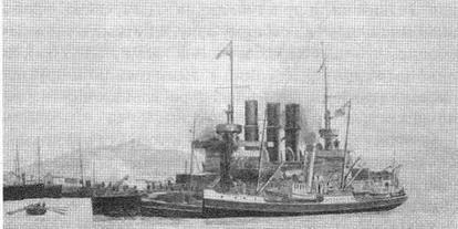 На броненосце “Пересвет